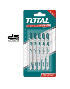 SET DE 5 HOJAS DE SIERRA CALADORA P/ MADERA 74mm, TOTAL, DS-TAC51101D - tienda online