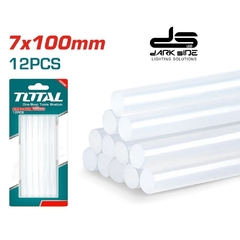 12 BARRAS DE SILICONA PEGAMENTO 7mm DIÁMETRO TRANSPARENTE, DS-TACGT1071 - comprar online