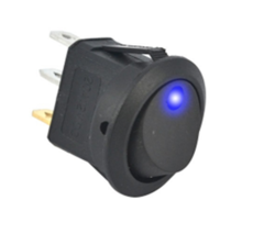 Imagen de TECLA PARA 12 VOLT CON LED TESTIGO DE ENCENDIDO, DS-DIV 8015