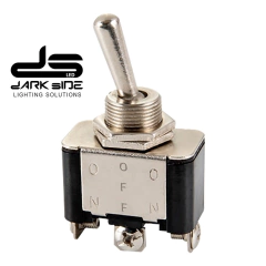 TECLA LLAVE INVERSORA PALANCA, 12V DC, 20A, 3 POSICIONES ON-OFF-ON, DS-30136 en internet