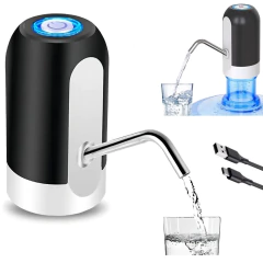 Dispenser De Agua Automatico Adaptable Al Bidon Carga Usb