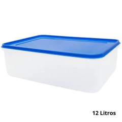 Hernetico Multiuso Rectangular 12lts 38 X 26 X 14 Cm