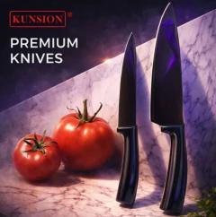 Kit Cuchillos De Cocina 5 Medidas Acero Inoxidable Premium - comprar online