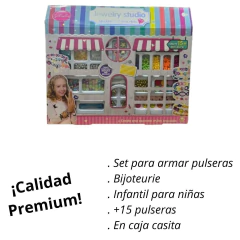 Set Para Armar Bijoteurie +15 Pulseras Para Niñas Premium en internet