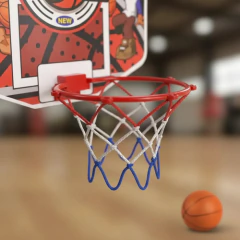 Mini Aro De Baquet Para Niños Con Pelota Ideal Habitacion