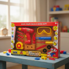Juego Set De Herramientas Para Niños Premium X12 Piezas