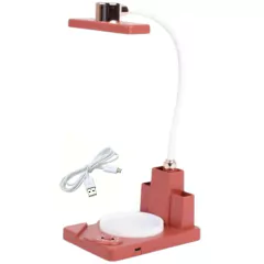 Lampara Velador Luz Led Flexible Carga Usb Luces De Colores - comprar online