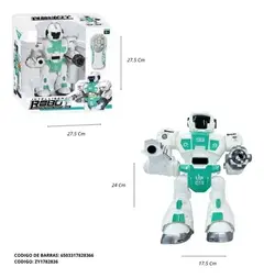 Robot Grande Control Remoto Lanza Dardos Camina Luz Sonido en internet