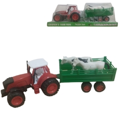 Tractor A Fricción C Truck Montacarga De Animales Acoplado