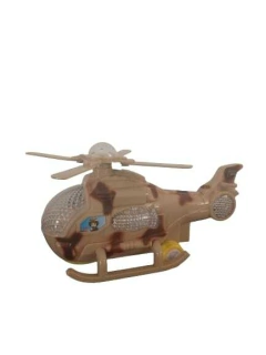 Helicoptero Camuflado Militar Con Luz Sonido A Pila En Caja. - comprar online
