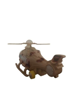 Helicoptero Camuflado Militar Con Luz Sonido A Pila En Caja. - SHOPING DEL REGALO