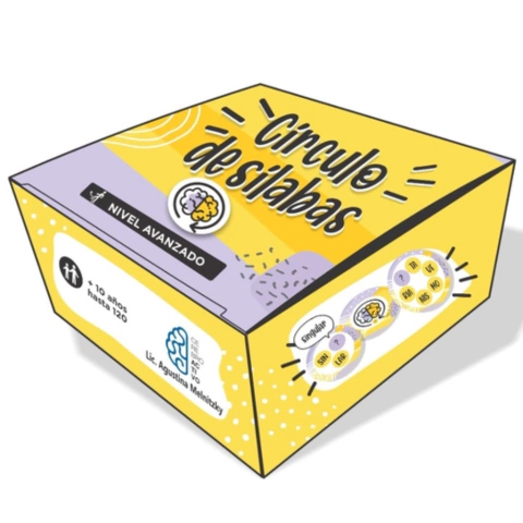 Círculo de Sílabas Avanzado Neuroaprendizaje Infantil