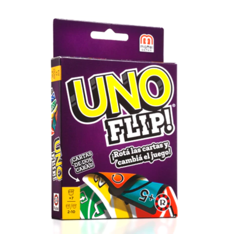 Cartas Uno Flip Ruibal - Mattel