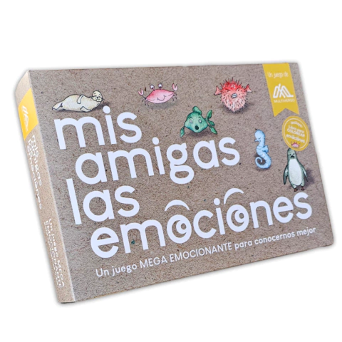 Mis Amigas Las Emociones XL Con Libro Para Colorear Multiverso