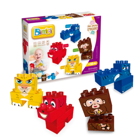 Bloques Animales y Emociones 0246 Bimbi