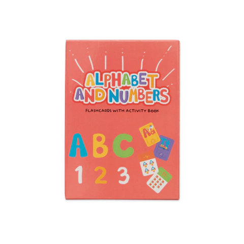 Cartas Alphabet And Numbers Barco de Papel