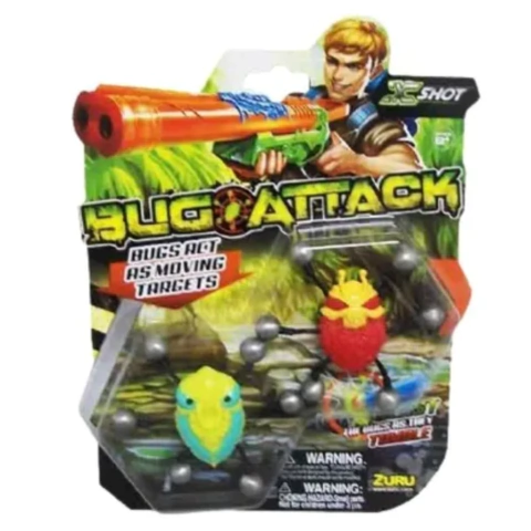 X Shot Bug Attack X2 Zuru Rojo Y Amarillo