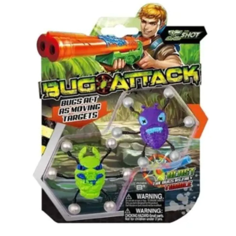 X Shot Bug Attack X2 Violeta Y Verde