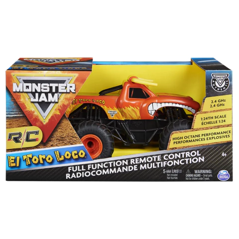 Monster Jam a Control Remoto Toro Loco Spin Master
