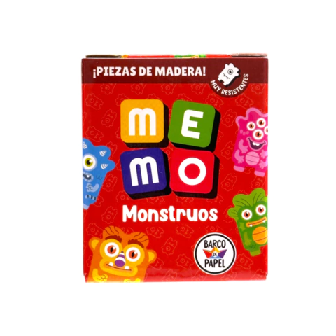Memo Monstruos Barco de Papel