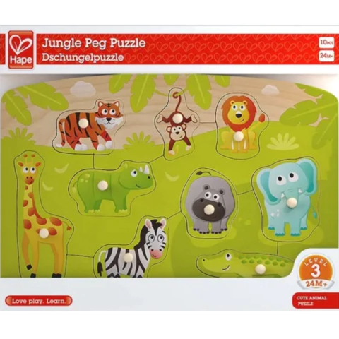 Rompecabeza Animales de la Selva E1405 Hape