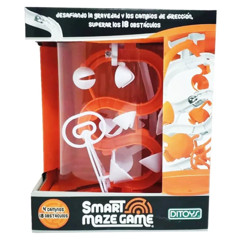 Smart Maze Game Naranja Ditoys