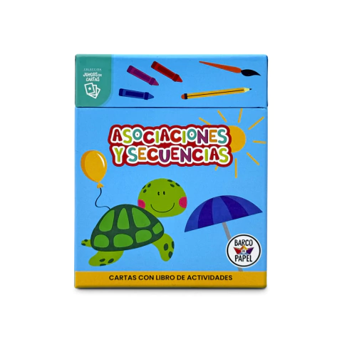 Cartas Asociaciones y Secuencias Barco de Papel