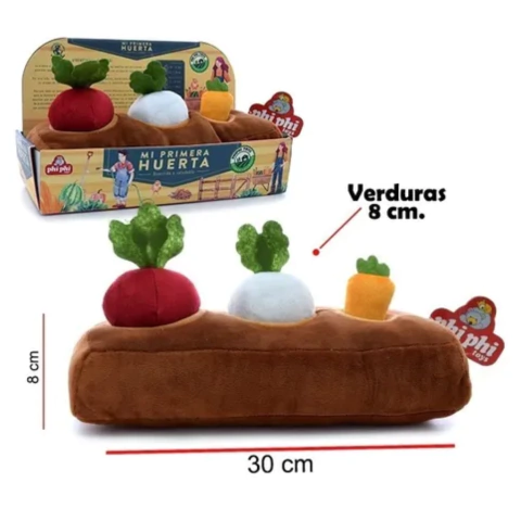 Peluche Mi Primera Huerta Phi Phi Toys