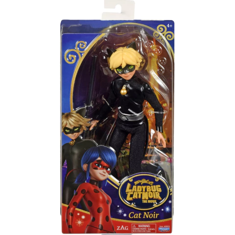 Miraculous The Movie Figura de Cat Noir Playmates