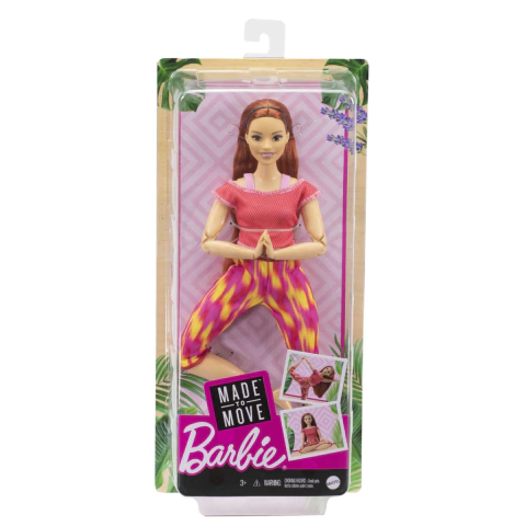 Barbie Articulada Yoga Colorada
