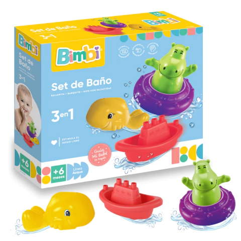 Set de Baño 3 en1 0242 Bimbi