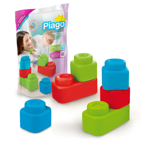 Bloques Blandos 6 Piezas 1305 Piago