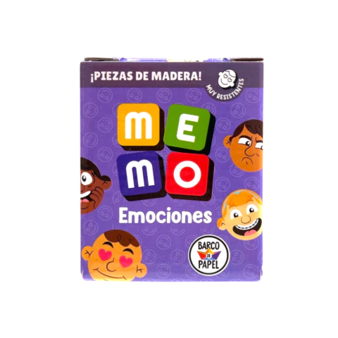 Memo Emociones Barco de Papel
