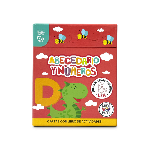 Cartas Abecedario y Numeros Barco de Papel