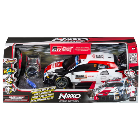 Rally Toyota Gazoo 1:16 Nikko