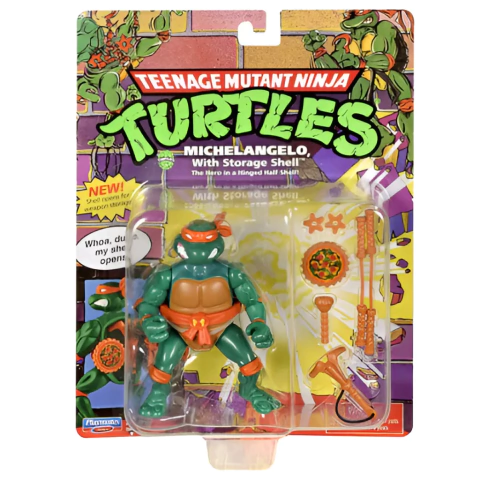 Tortugas Ninjas Figura de Michelangelo Playmates