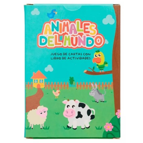 Cartas Animales del Mundo Barco de Papel