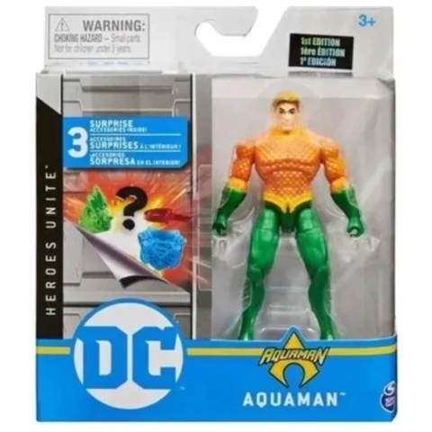 Figura de Aquaman DC Heroes Unite Spin Master