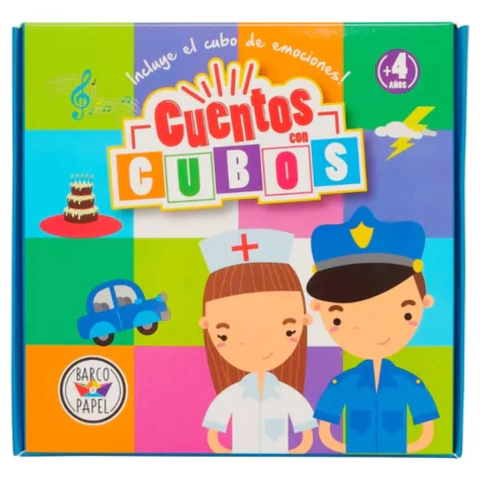 Cuentos con Cubos Barco de Papel