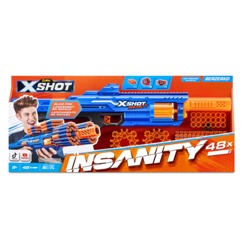 X Shot Insanity Berzerko 48 Dardos