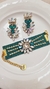 Set Duo Gems -Brazalete + Aros- - Perica Checa