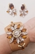 Set Duo Gems -Brazalete + Aros-