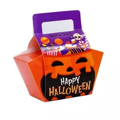 Caja canasta "halloween". Precio por unidad.