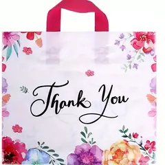 Bolsa con manija "thank you". Varios tamaños. Precio por unidad. - Capkelitos