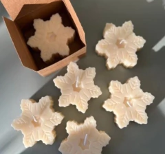 Molde de silicona para VELA/ COPO DE NIEVE