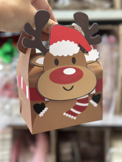 Caja reno 11,5x8,5x15,5 cms. Precio por unidad.