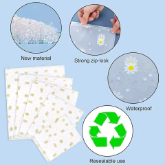 Bolsas para ropa. Temática margaritas. 4 tamaños disponibles. Precio por unidad - Capkelitos