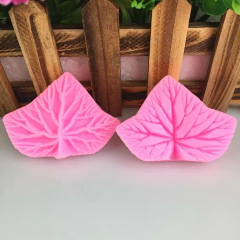 Set marcador de silicona "hoja con nervadura" - comprar online