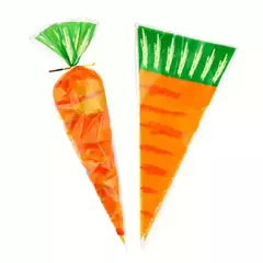 Bolsa triangular zanahoria. Pack por 10 unidades - comprar online