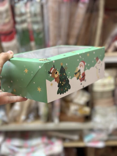 Caja Navidad 21x14x7,5 cms de alto. Precio por unidad. - comprar online